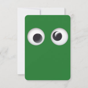 Green Googly Eyes Merry Christmas