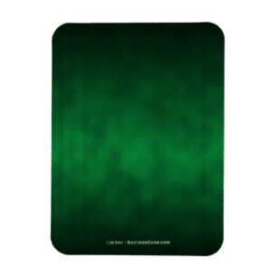 Green Gothic Ombre Background Art Magnet