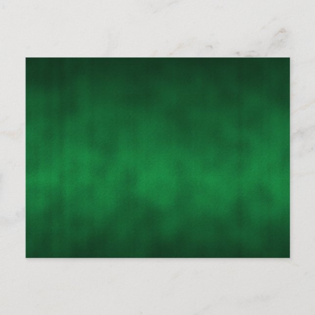 Green Gothic Ombre Background Art Postcard (Front)