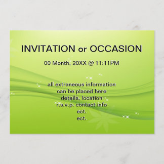 green grace invitation