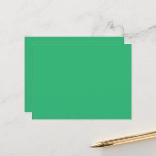 Green Gradient Postcard Minimal Modern Card