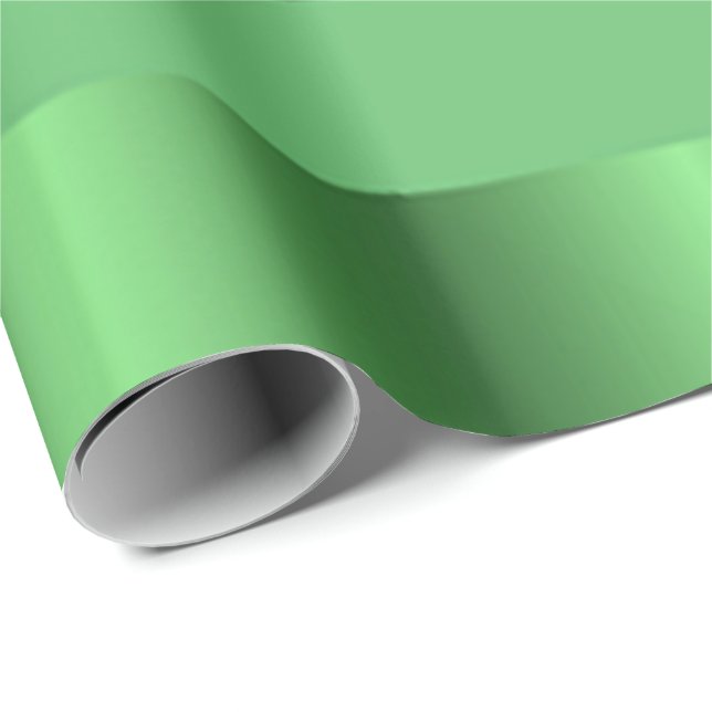 Green gradient stripes wrapping paper (Roll Corner)