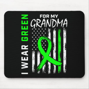 Green Grandma Kidney Disease Cerebral Palsy Awaren Mouse Mat