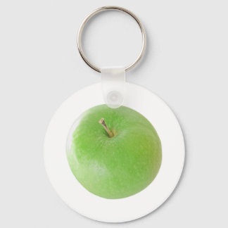 Green Granny Smith healthy vegetarian cuisine food Key Ring