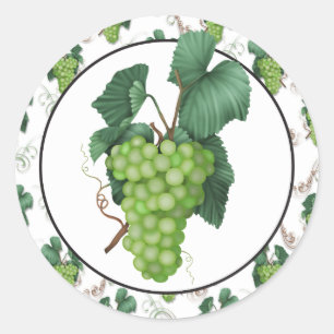 Green Grape food fun sticker