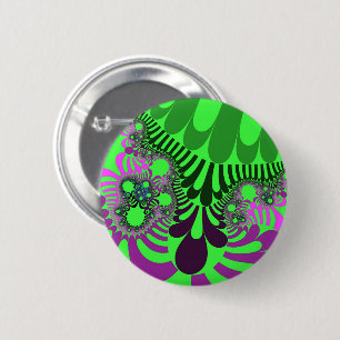 Green Grape Mod 6 Cm Round Badge