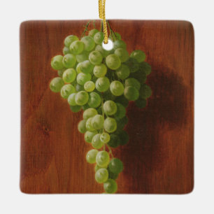 Green Grapes Ceramic Tree Decoration