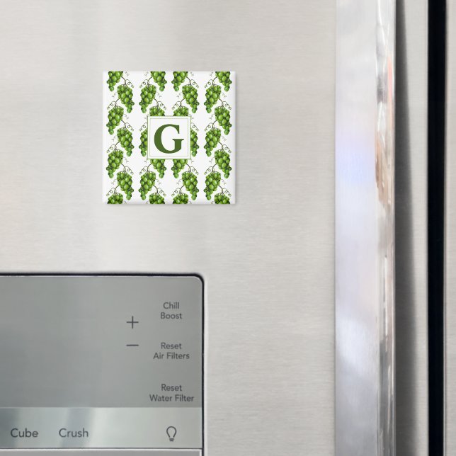 Green Grapes Magnet (In Situ (Fridge))