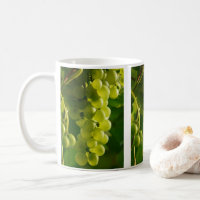 Green Grapes on Vine Mug