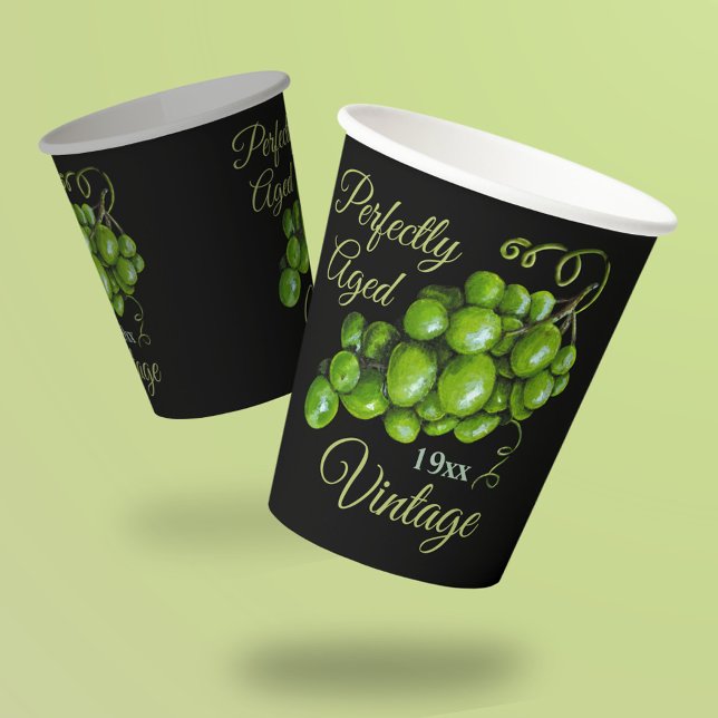 Green Grapes Paper Cup (Creator Uploaded)