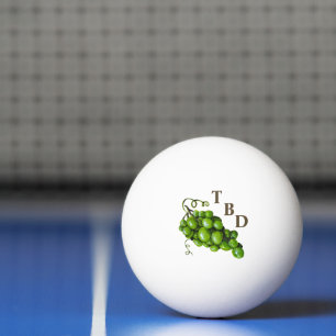 Green Grapes Ping Pong Ball