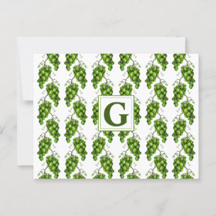 Green Grapes Postcard