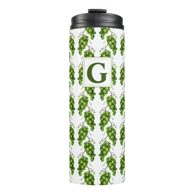 Green Grapes Travel Mug (Front)
