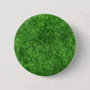 Green Grass 6 Cm Round Badge