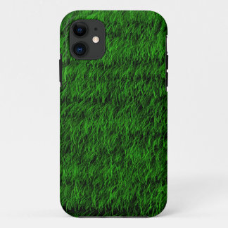 green grass background iPhone 11 case