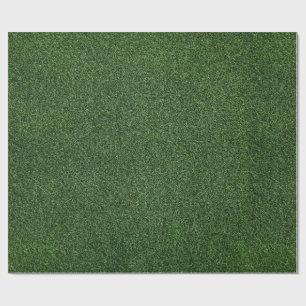 Green grass background wrapping paper