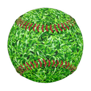 Green grass baseball