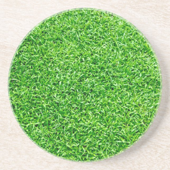 Green grass coaster (Front)