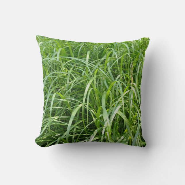 Green grass cushion (Front)