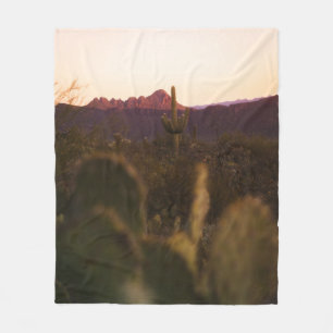 GREEN GRASS FIELD FLEECE BLANKET