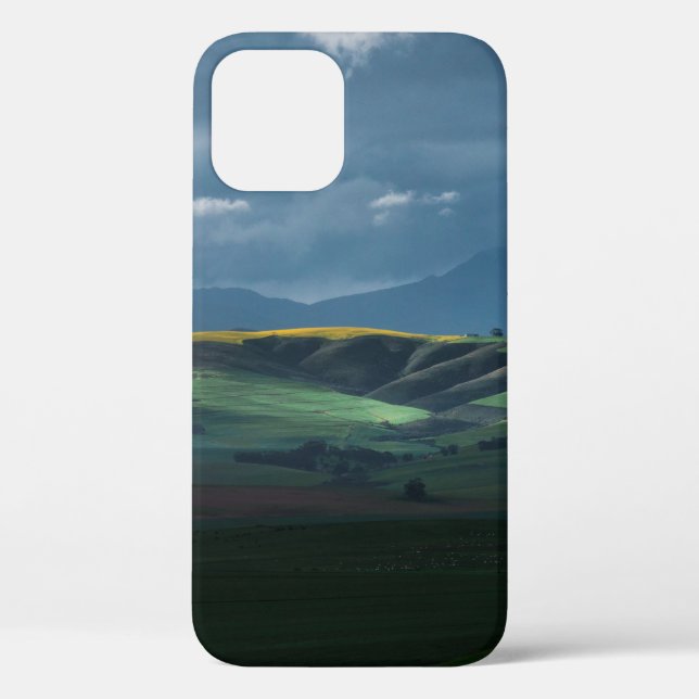 GREEN GRASS FIELD UNDER CLOUDY SKY DURING DAYTIME Case-Mate iPhone CASE (Back)