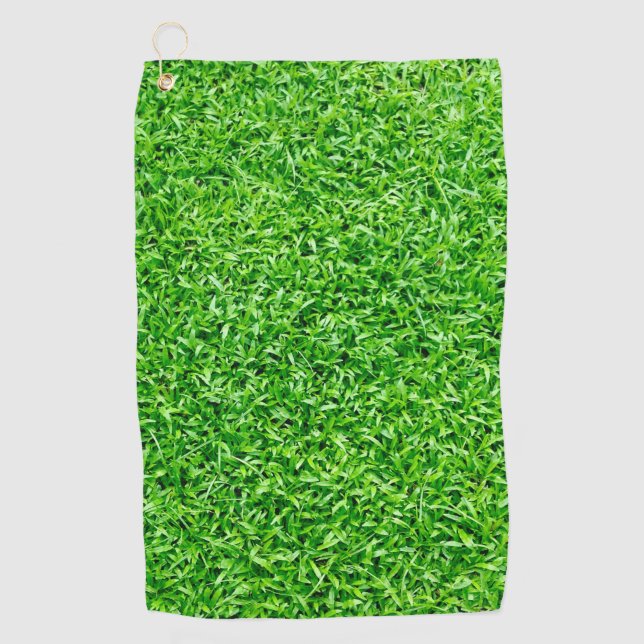 Green grass golf towel (Front)