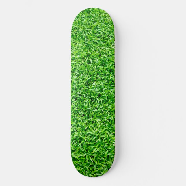 Green grass skateboard (Front)