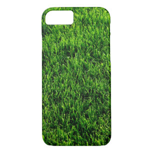 Green grass texture from a soccer field iPhone 8/7 case