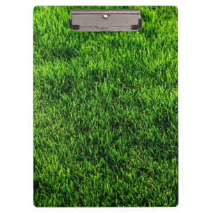 Green grass texture from a soccer field clipboard