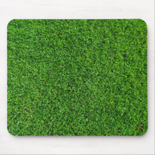 Green Grass Texture Mouse Mat