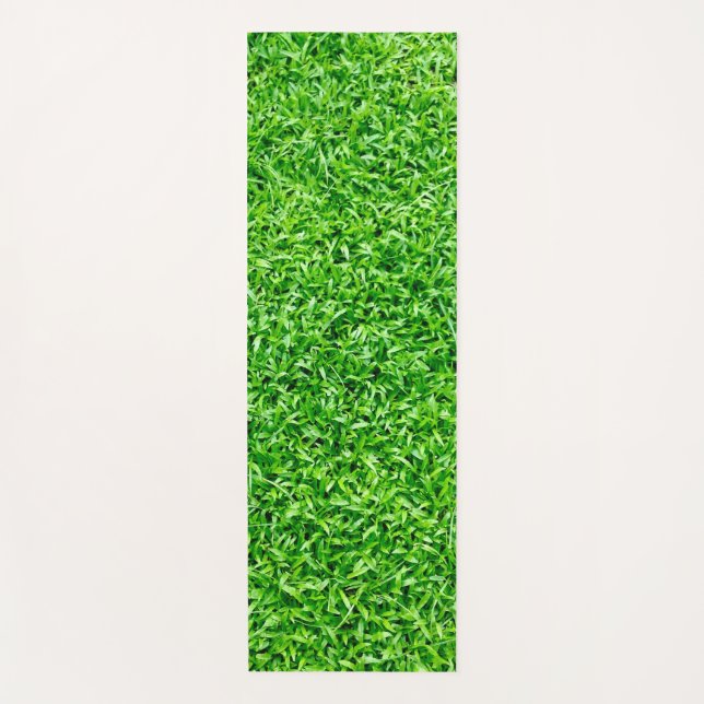 Green grass yoga mat (Front)