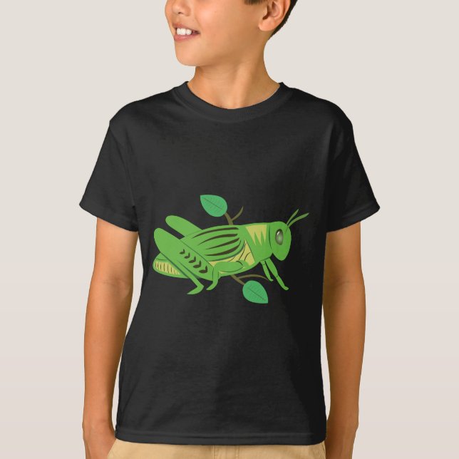 Green Grasshopper T-Shirt (Front)