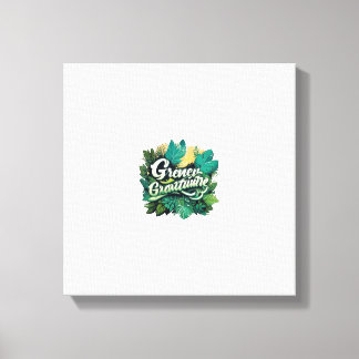 Green Gratitude Canvas Print