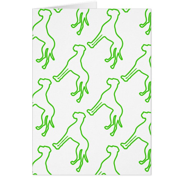 Green Great Dane (Front)