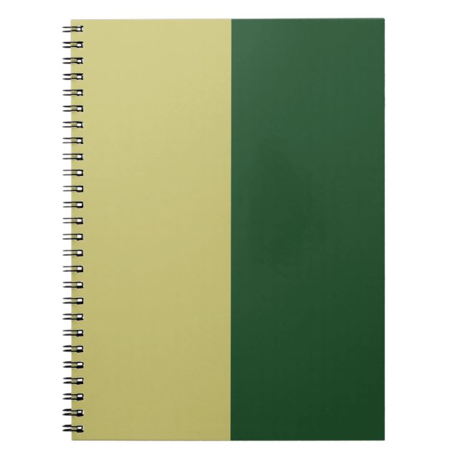 Green & Green CUSTOM University Notebook (Front)