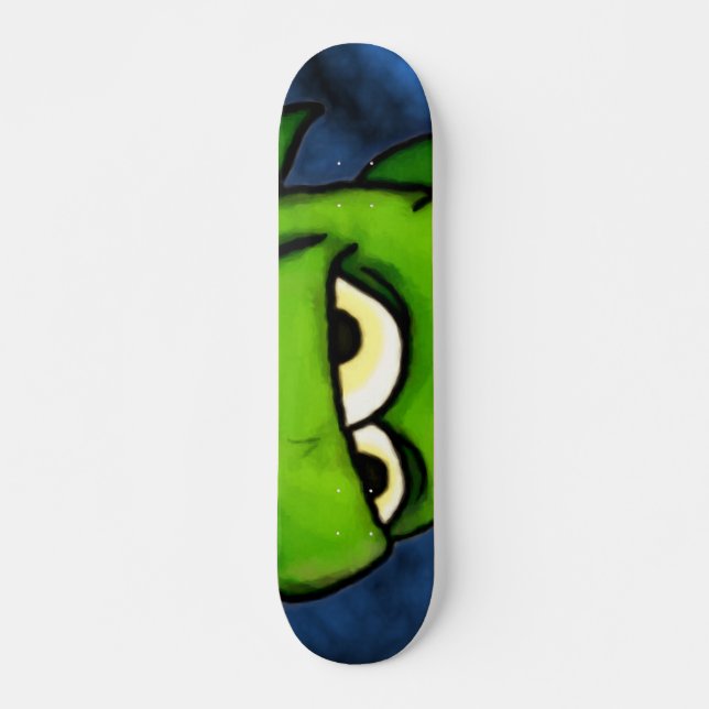 Green Gremlin Skateboard (Front)