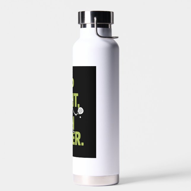 Green Grip Tight Grin Wider Silhouette Water Bottle (Left)