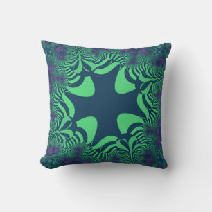 Green Grove Cross Cushion