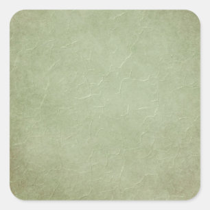 Green Grunge Square Sticker