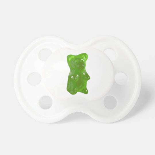Green Gummy Bear Candy Dummy Zazzle.co.uk