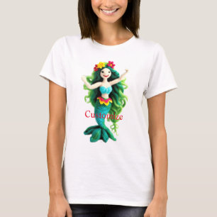 Green-haired Mermaid Thunder_Cove T-Shirt