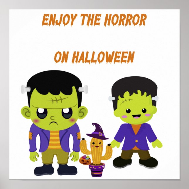 Green Halloween Poster (Front)
