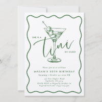 green Hand Drawn A Tini Bit Older 30’s Birthday  I