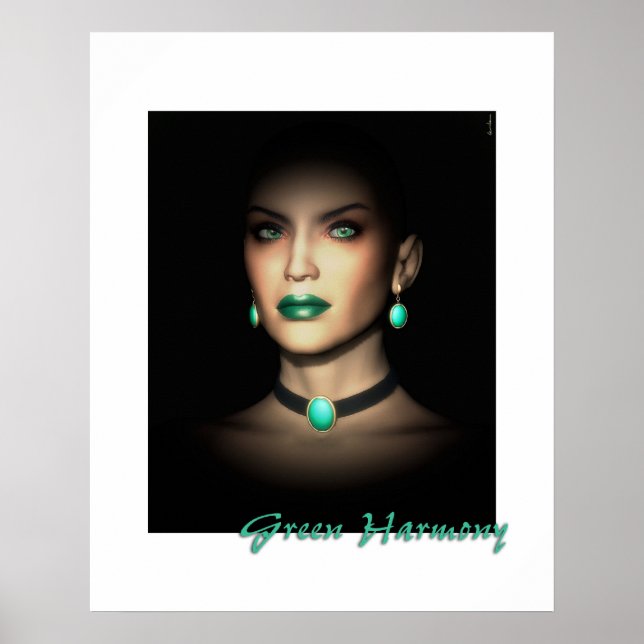 Green Harmony Poster (Front)
