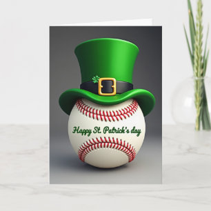Green Hat Baseball Card