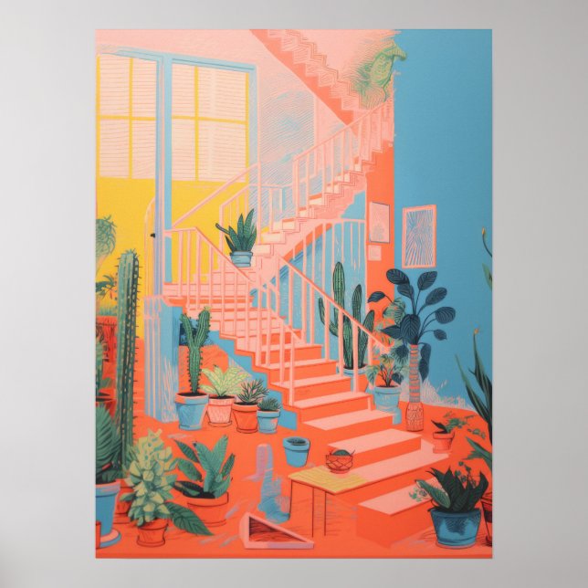 Green Haven Steps: Nature's Stairway Poster (Front)