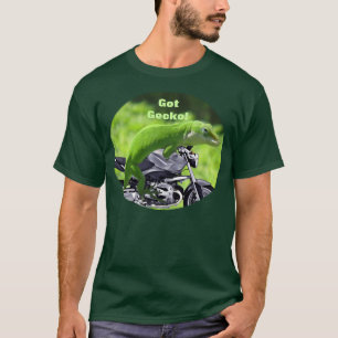 Green Hawaiian Gecko Rider T-Shirt