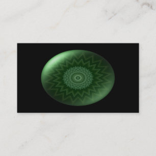 Green  Heart Chakra Business Card