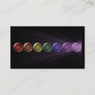 Green Heart Chakra Business Card