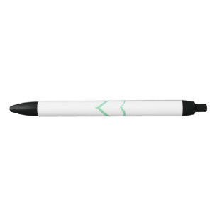 Green Heart Essential Black Ink Pen